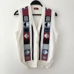 ❤️ellesse ゴルフベストMサイズ　エレッセ　エモい