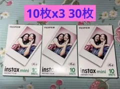 FUJIFILM instax mini チェキ用インスタントフィルム 30枚