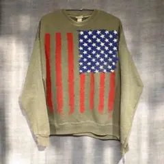 80s 90s USA製 BASSETT-WALKER グリーン　ネイビー