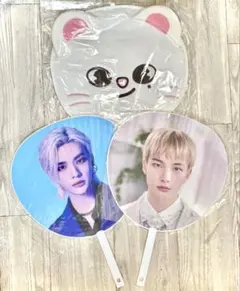 straykids SKZOOジニレット うちわカバー ヒョンジン うちわ