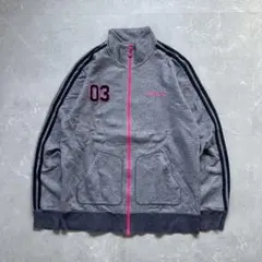 00s adidas トラックジャケット スウェット ATP 古着 短丈 y2k