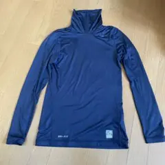 Nike DRI-FIT ネイビー 長袖アンダーシャツ ハイネック　Mサイズ