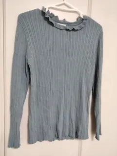 【最終値下げ】Té chichi くすみブルー 長袖