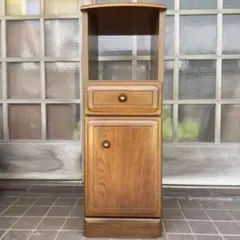 W‼️美品‼️ナチュラルウッド収納キャビネット サイドチェスト テレビ