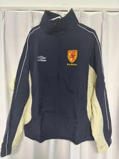 【UMBRO 】ナイロンジャケット XLネイビー/ホワイト XLサイズ