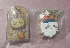 ちいかわ　ミニチュアチョコチャーム　うさぎ クッキー風チャーム ハチワレ