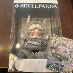 SKULLPANDA XGコラボ ぬいぐるみペンダント　ノベルティカード付き