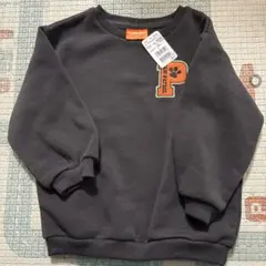 新品未使用品 パウパトロール裏起毛トレーナーブラック100