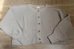 【美品】【クリーニング済】cepo ボタン付きカーディガン