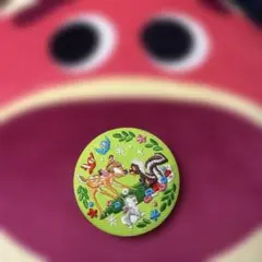 Disney 刺繍 缶バッジ