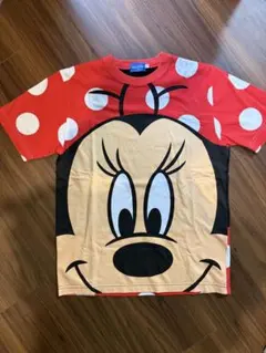 ディズニーリゾート ビックフェイス ミニーマウス Tシャツ S