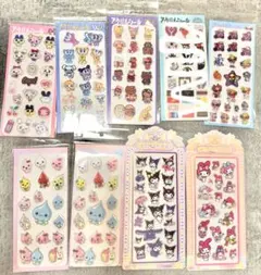 アクリルシール9枚まとめ売り✦.*