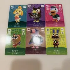 どうぶつの森 amiiboカード 6枚セット