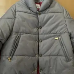 【美品】TATRAS ダウン ポンチョ レオパード ロゴ グレー ケープ 02 美品】TATRAS ダウン ポンチョ レオパード ロゴ グレー ケープ 02