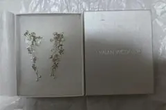 ANNAN WEDDING フラワーイヤリング ME05 シルバー