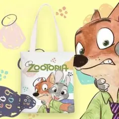 Zootopia ズートピアトートバッグ 中型30×33