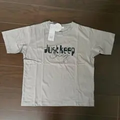 新品　タグ付き　サマンサモスモス　ブルー　Tシャツ　プリント　ロゴ　半袖のサムネイル