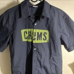 CHUMS 半袖ポロシャツ ネイビー M