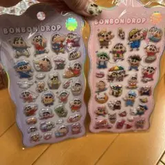 クレヨンしんちゃん　ぷくぷく立体シール　ボンボンドロップシール