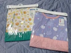 西松屋　新品　さわやか素材　半袖パジャマ フルーツと動物柄 120cm