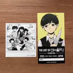 OMORI オモリ 原画展 入場特典 チケット風カード サニー