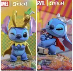 ホットトイズ スティッチ marvel ロキ ソー フィギュア コスビ