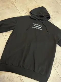 Lovetoxic チュニックパーカー　裏起毛　ブラック　140㎝