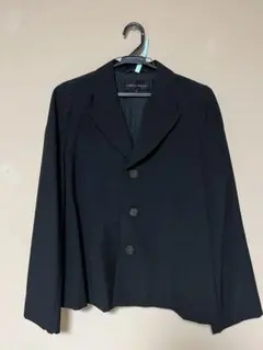 ヴィンテージ 90's comme des garçons ジャケット 黒　Mのサムネイル
