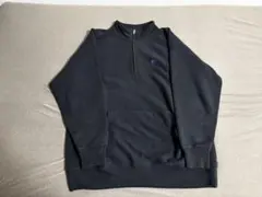 チャンピオン　リバースウィーブ　ハーフジップスウェット