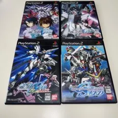 PS2 機動戦士ガンダムSEED 4本セット