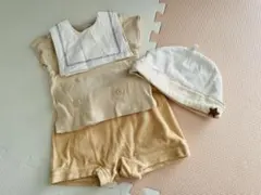 petit main セットアップ＋帽子　70cm