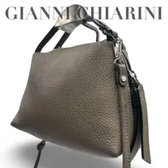 【美品】ジャンニキャリーニ　アリファ　2way ショルダーバッグ　ハンド　レザー