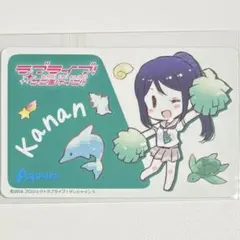 ラブライブ！サンシャイン！！ 松浦果南 スリコ 限定 ICカード ステッカー