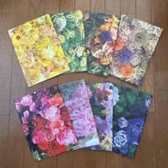 花柄ブックカバー8枚セット