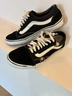 Vans オールドスクール ブラック/ホワイト スニーカー 27㎝　ジャンク品