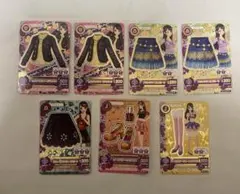アイカツ カード 紫吹蘭 N 7枚セット