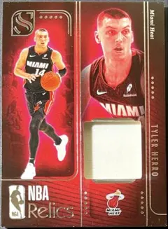 Tyler Herro Silhouette GU Relics ヒート NBA