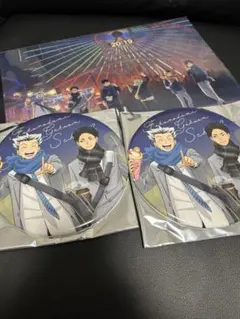 ハイキュー　缶バッジ　梟谷（木兎・赤葦）