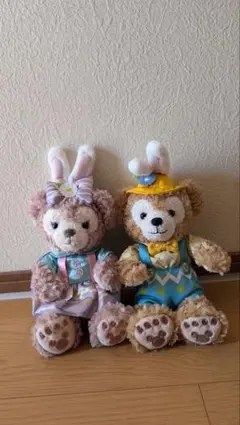 上海ディズニー ダッフィー シェリーメイ イースター SS ぬいぐるみ