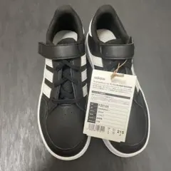 adidas CORE BREAKブラック/ホワイト スニーカー 215サイズ
