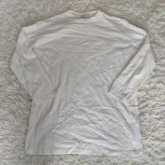 JEANASIS ホワイト 長袖 Tシャツ コットン