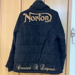 Nortonノートン　ブルゾン　ブラックジャケット