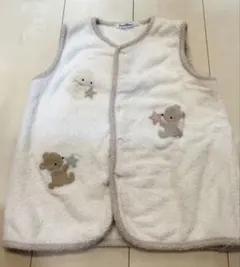 ファミリア スリーパー ホワイト タオル地 赤ちゃん ベビー