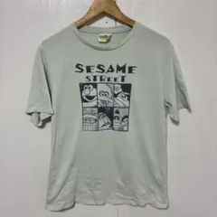 【 3310番】セサミストリート Tシャツ ライトグリーンのサムネイル