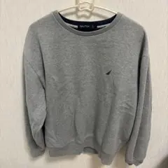 NAUTICA ナウティカ スウェット グレー L