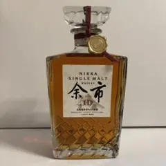 ニッカ シングルモルト 余市10年 700ml 未開栓のサムネイル