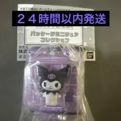 新品未開封　サンリオ　パッケージミニチュアコレクション　クロミ