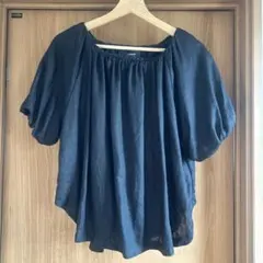 SINME 黒 バルーンスリーブ トップス SINME 黒 バルーンスリーブ トップス