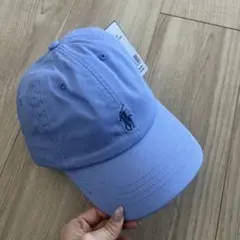 新品未使用✨POLO Ralph Laurenキャップ ポニー刺繍 ブルー