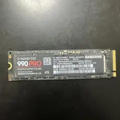 Samsung 990 PRO 4TB M.2 NVMe SSD 動作確認済みのサムネイル